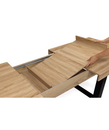 Table repas extensible Brixton 200cm à 300cm en stock