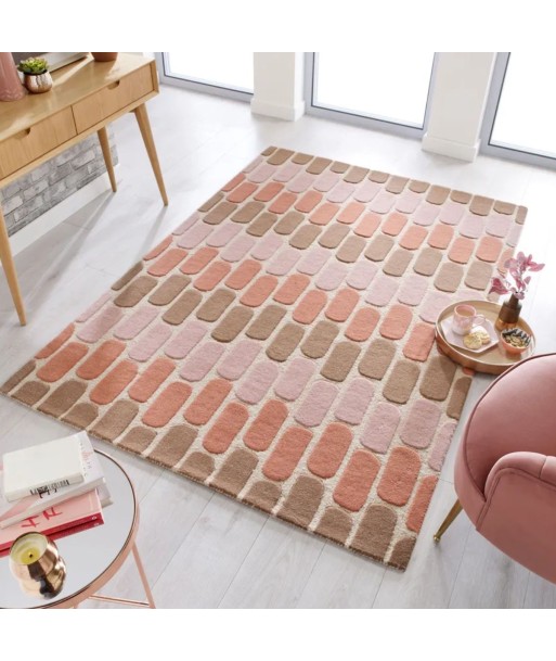 Tapis en laine Fossil Terracotta 200x290cm prix