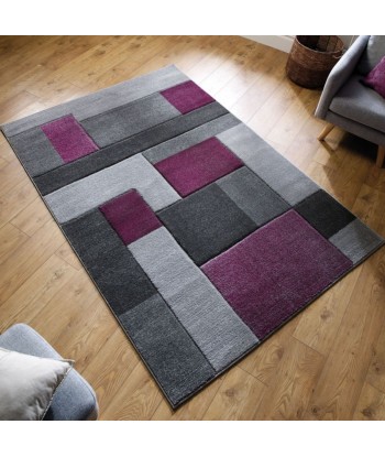 Tapis Cosmos Gris et violet s'inspire de l'anatomie humaine