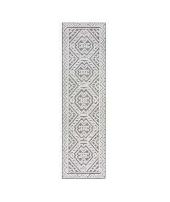 Tapis de couloir Jaipur gris 60x218cm la livraison gratuite