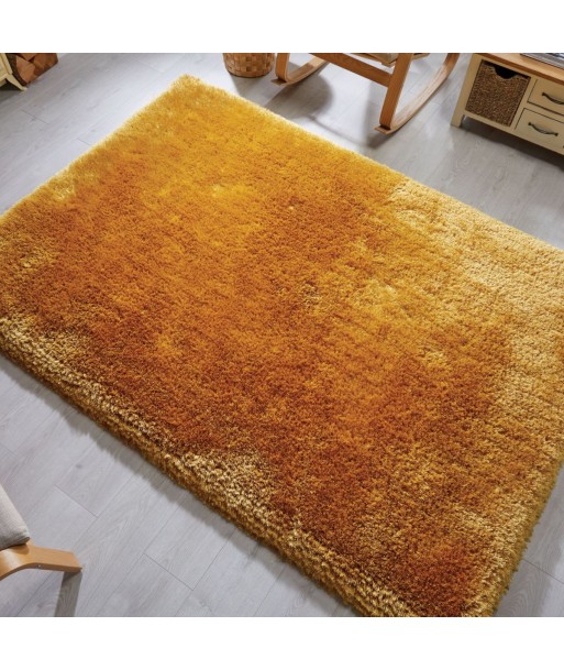 Tapis shaggy Pearl moutarde 160x230cm pour bénéficier 