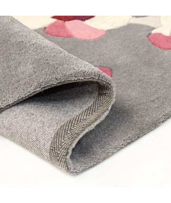 Tapis Blossom gris et rose 160x230cm offre 