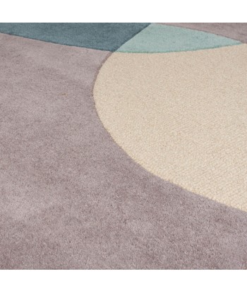 Tapis en laine Radiance Bleu 160x230cm "Imparfait" En savoir plus