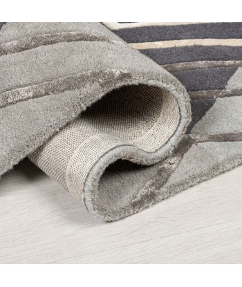 Tapis en laine Harlow Gris 160x230cm "Imparfait" solde