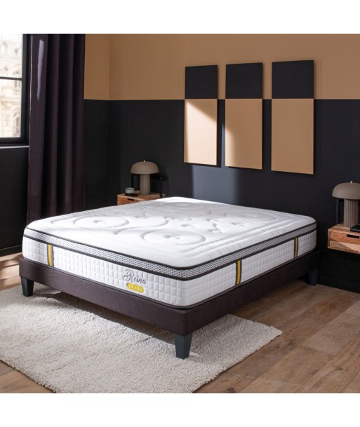 Matelas ressorts et mémoire de forme Ferme brillant des détails fins