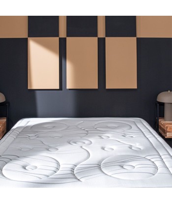 Matelas ressorts et mémoire de forme Ferme brillant des détails fins