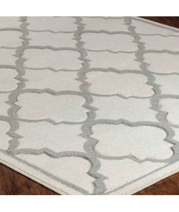 Tapis de Salon YAIZA 160x213cm Blanc/Gris JUSQU'A -70%! 