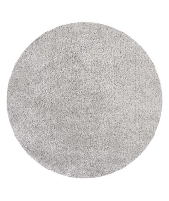 Tapis shaggy rond gris 133x133cm Comment ça marche