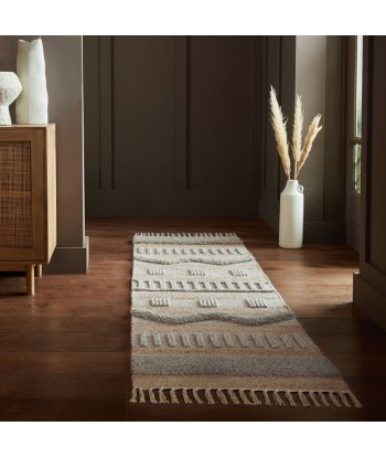 Tapis en Jute et laine 60x230cm pas cheres