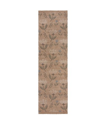 Tapis de couloir jute Arriana 60x230cm pas cher 