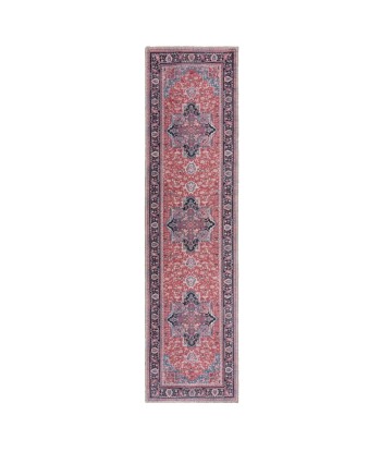 Tapis lavable de couloir Windsor 60x230cm Rouge les ctes