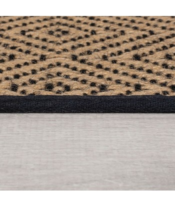 Tapis de couloir jute Diamond 60x230cm d'Europe débarque