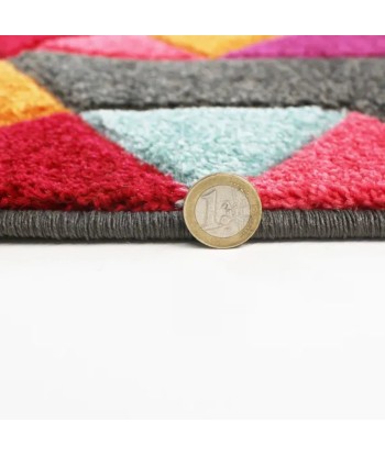 Tapis Dynamic Multicolore 160x160cm des créatures d'habitude