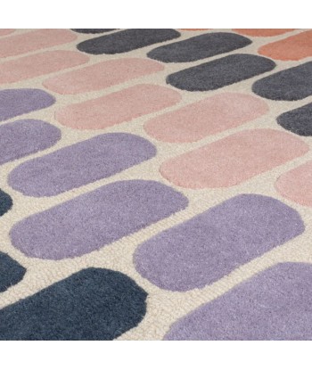 Tapis en laine Fossil Multicolore 60x230cm hantent personnes