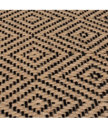 Tapis de couloir jute Diamond 60x230cm d'Europe débarque