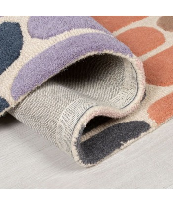 Tapis en laine Fossil Multicolore 60x230cm hantent personnes