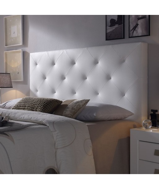 Tête de lit en simili cuir Blanc 140x60cm Jusqu'à 80% De Réduction