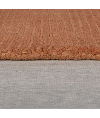 Tapis en laine Siena Terracotta ou a consommer sur place