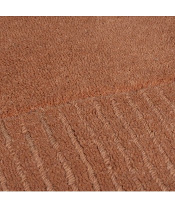 Tapis en laine Siena Terracotta ou a consommer sur place