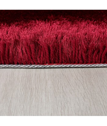 Tapis shaggy Pearl Rouge offre 