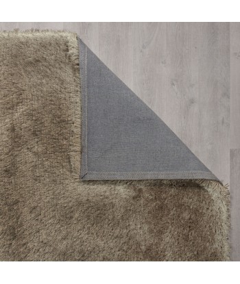 Tapis shaggy Pearl Marron Par le système avancé 