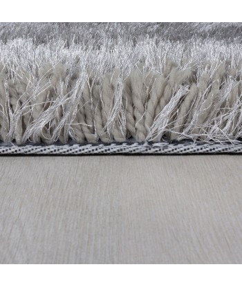 Tapis shaggy Pearl gris clair 120x170cm prix pour 