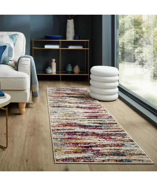 Tapis de couloir refraction 66x230cm Comparez plus de prix