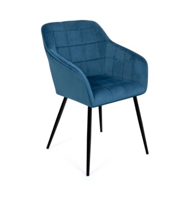 Lot de 2 fauteuils Melinda Bleu pas cher 