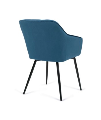 Lot de 2 fauteuils Melinda Bleu pas cher 