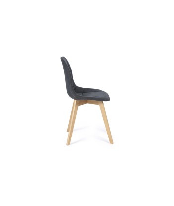 Lot de 2 chaises Gabriella gris de l' environnement