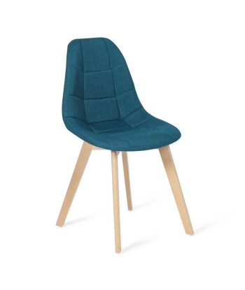 Lot de 2 chaises Gabriella Bleu canard meilleur choix