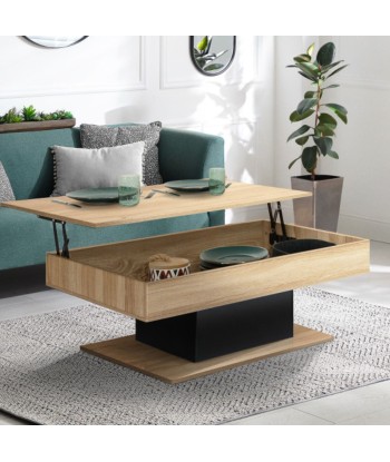 Table basse Tania avec plateau relevable En savoir plus