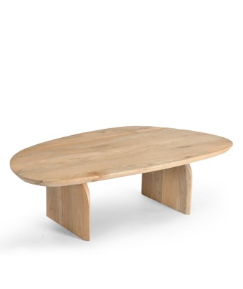 Table basse en bois massif de manguier Drawer - Léger défaut ouvre sa boutique