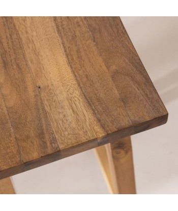 Tabouret de bar en acacia - Léger défaut votre