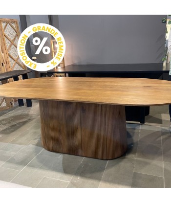 Table à manger en bois massif - 200cm en ligne