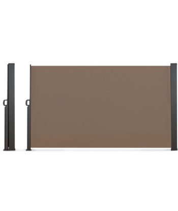 Paravent rétractable premium taupe 1.6x2.5m prix