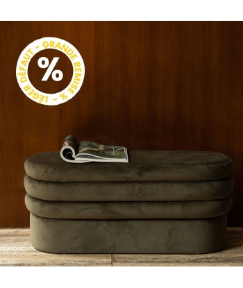 Banc en velours design Drawer - Léger défaut JUSQU'A -70%! 