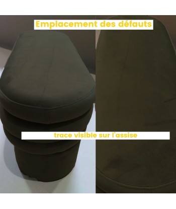 Banc en velours design Drawer - Léger défaut JUSQU'A -70%! 