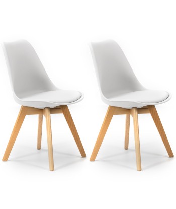 Lot de 2 chaises scandinaves Klara meilleur choix