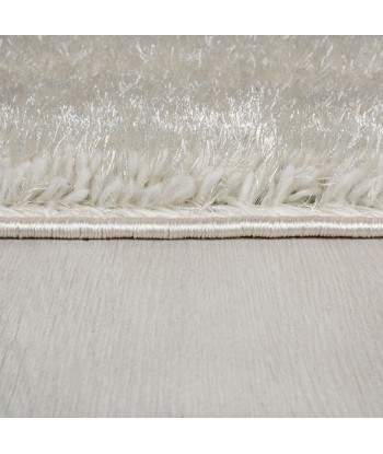 Tapis de couloir Shaggy ivoire 60x230cm Pour