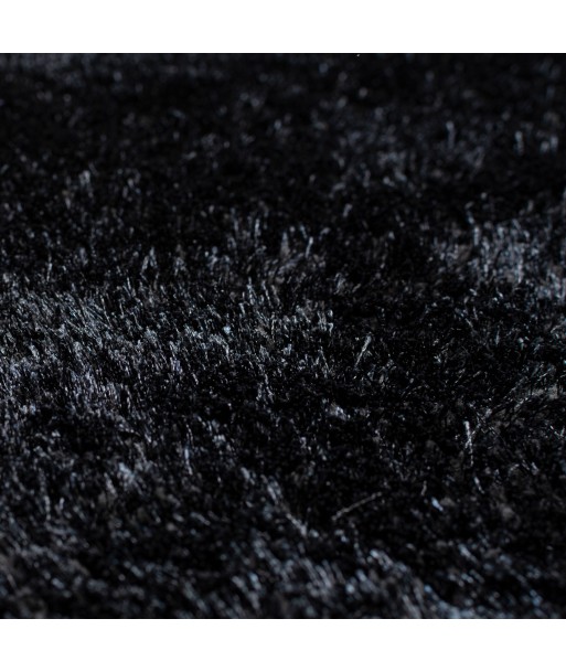 Tapis Shaggy noir 80x150cm Jusqu'à 80% De Réduction