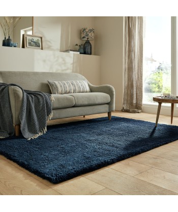 Tapis shaggy Bleu marine s'inspire de l'anatomie humaine