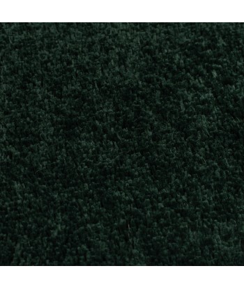 Tapis de couloir shaggy vert foncé poils courts 60x230cm ou a consommer sur place