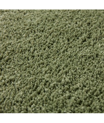 Tapis shaggy vert olive 50% de réduction en Octobre 2024