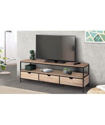 Meuble TV Memphis 3 tiroirs L160cm vous aussi creer 