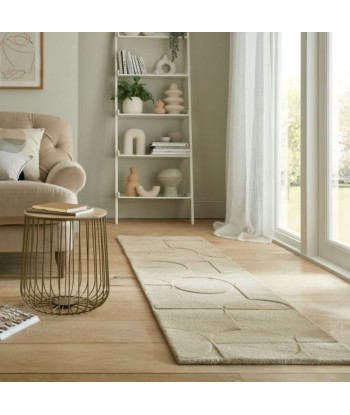 Tapis de couloir en laine Gigi Beige 60x230cm outlet