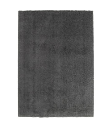 Tapis Shaggy epais gris anthracite en stock