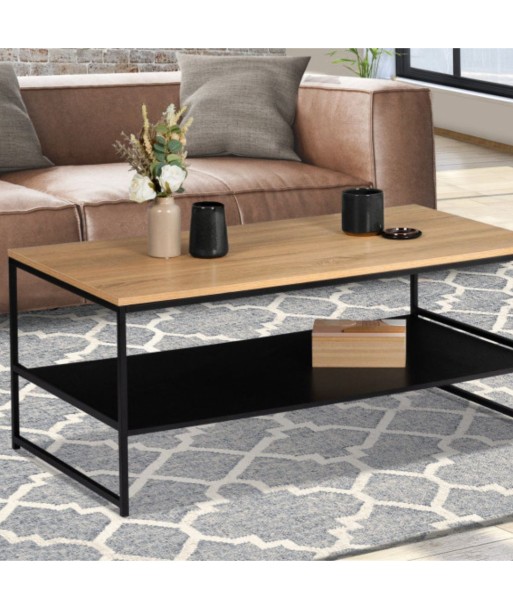 Table basse Manhattan double plateau de France