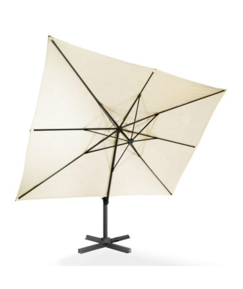 Parasol deporté 3x4m Sombra 360° rectangle crème vente chaude votre 