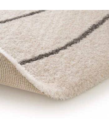 Tapis Rond Crème et Noir - DOLCE - ∅ 160 pour bénéficier 